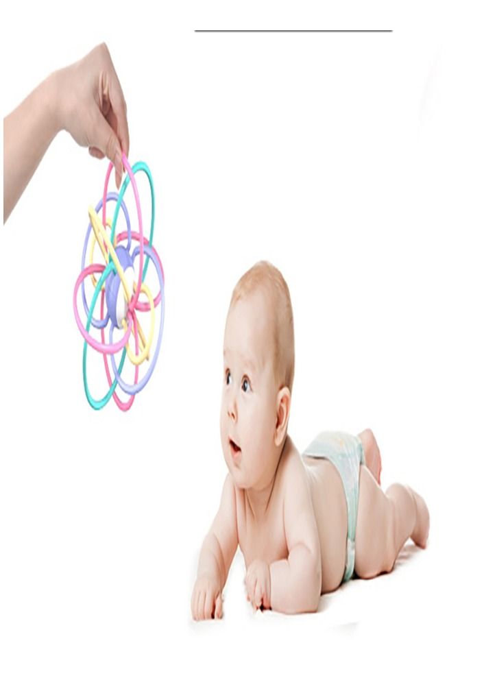 general Baby Manhattan Ball Player Grab Ball Rattle Baby Gumball Ball - Image 5