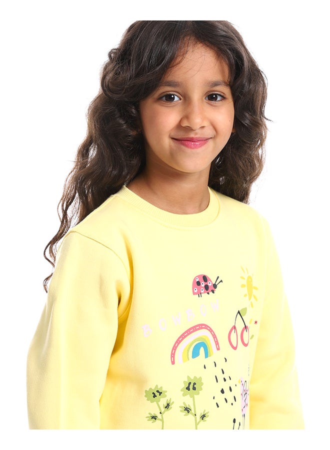 DIADORA سويت شيرت مطبوع للبنات - Image 4