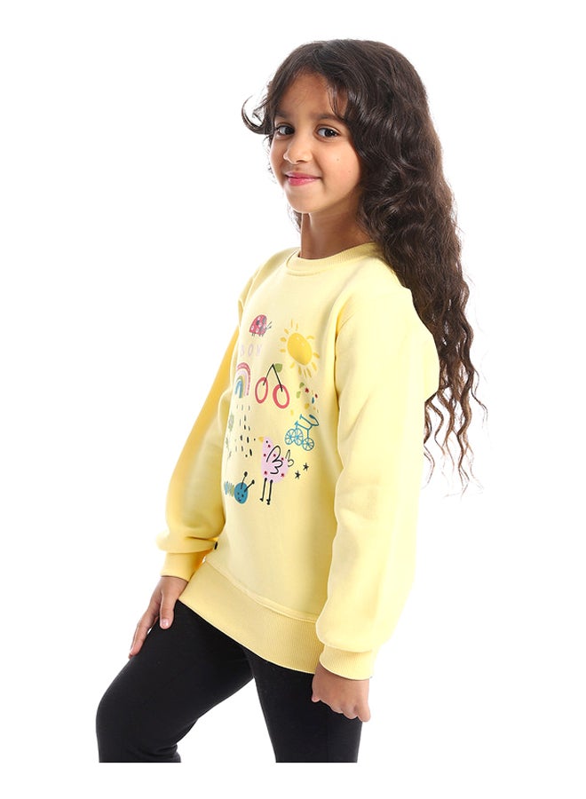 DIADORA سويت شيرت مطبوع للبنات - Image 2