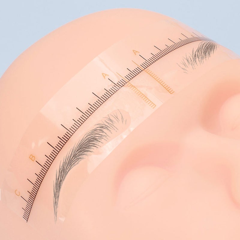 50pcs Eyebrow Makeup Stencils Eyebrow Ruler Eyebrow Stencil Eyebrow Shaping Ruler - Image 4