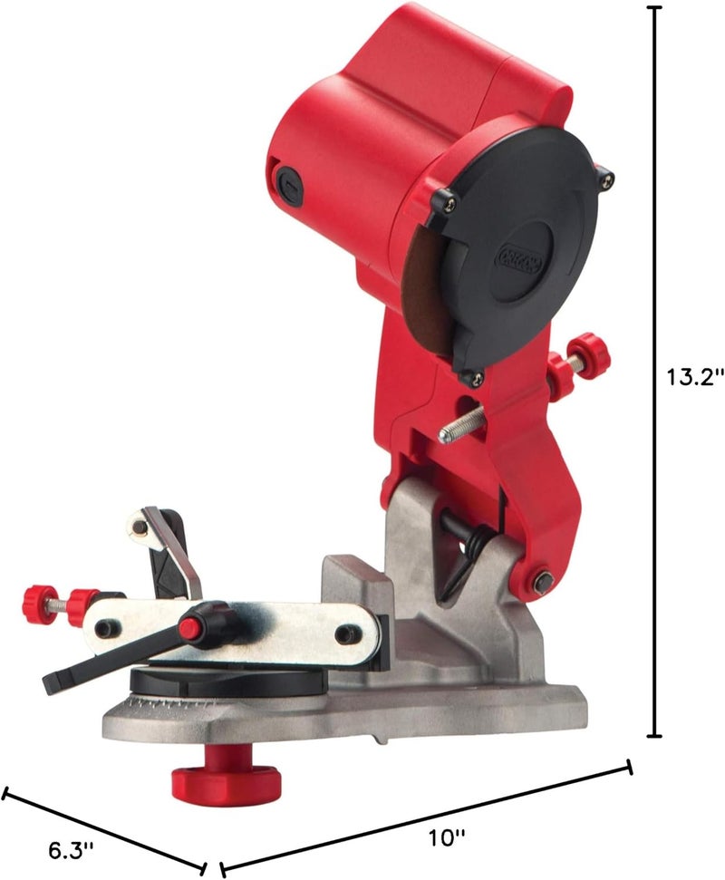 Oregon Compact 120-Volt Mini Bench Grinder, Universal Saw Chain Sharpener, for All Chainsaw Chains (310-120) - Image 5