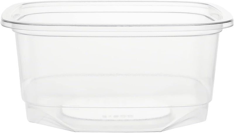 Hotpack PET Deli Container Square with Lid 12oz - PET 10 Pieces ' 10 Units - Image 4