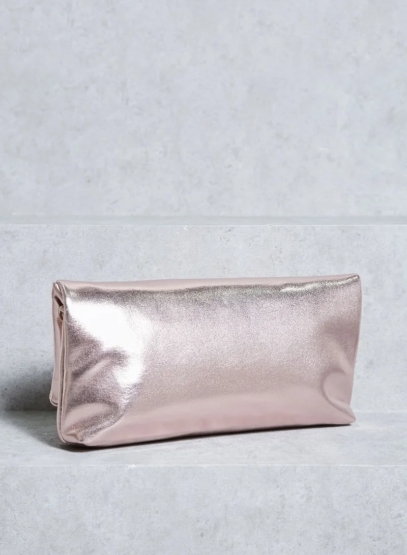 Miss Selfridge Foldover Clutch Bag