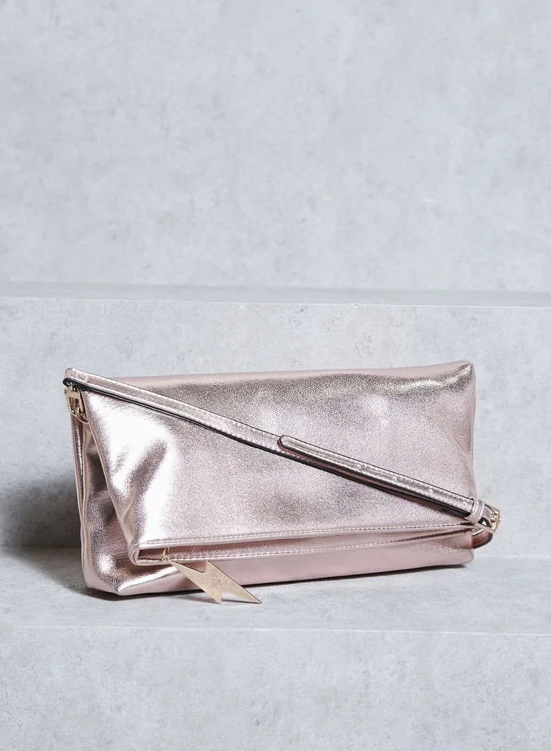Miss Selfridge Foldover Clutch Bag