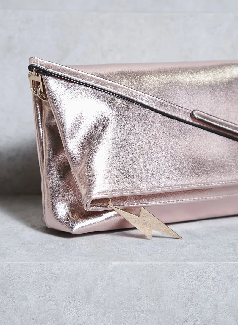Miss Selfridge Foldover Clutch Bag