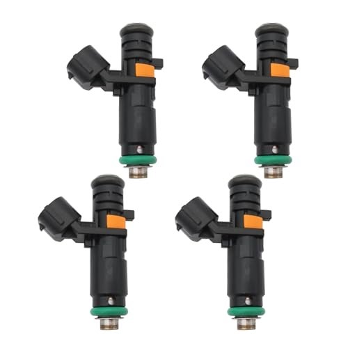 JESBEN 06A906031CP 4pcs Fuel Injectors Nozzles 4 Holes with Orings Replacement for VW Jetta 20L CBPA EA827 20132015 for Seat Ibiza 16L 20L 20092014 FJ1195