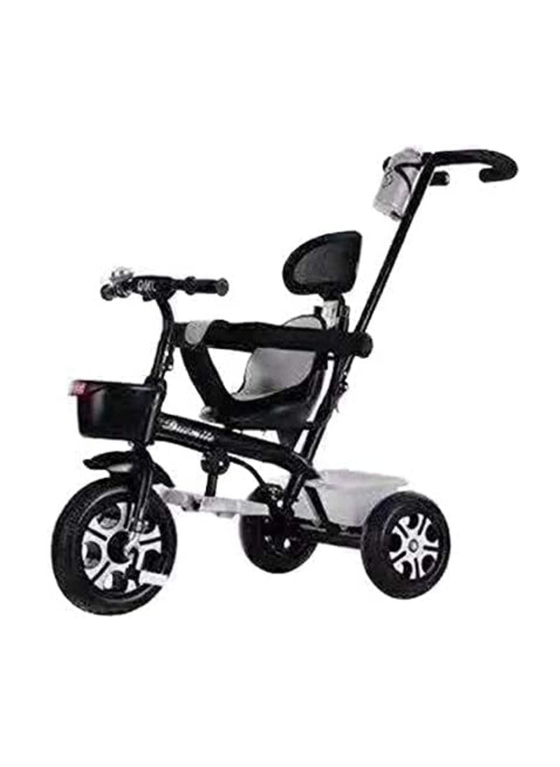 Kids Tricycles for 1 to 6 Years Old Baby Trike Kid's Ride On Tricycle with Push Bar 3 Wheel Bike for Boys & Girls 3 Wheels Tricycle Black  - Image 3