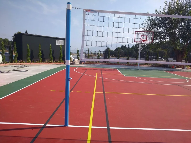 adelinspor Volleyball and Tennis Common Post, Diomond Volleyball and Tennis Net Set