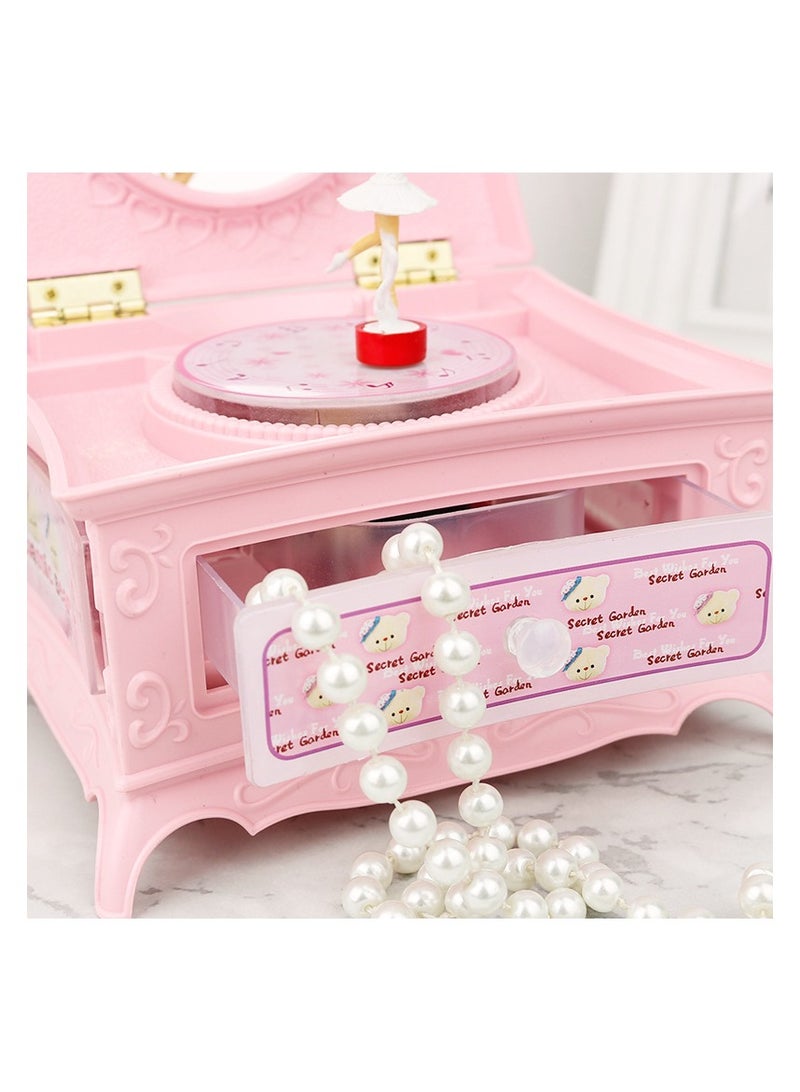 Ballet dancing girl music box jewelry box girl heart gift for girls, children, and children's birthdays  - Image 3