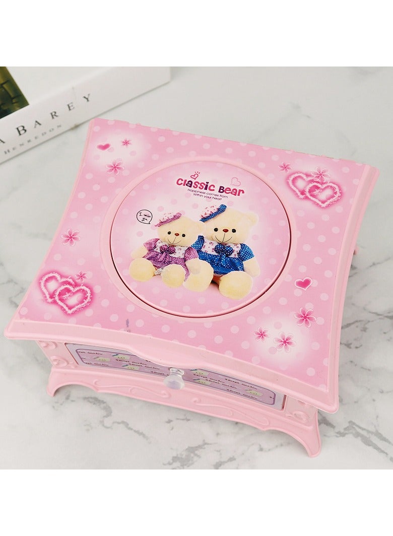 Ballet dancing girl music box jewelry box girl heart gift for girls, children, and children's birthdays  - Image 2