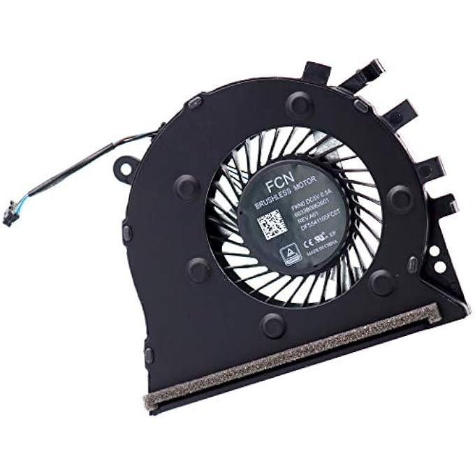 CPU COOLING FAN COOLER FKN0 DFS541105FC0T REPLACEMENT FOR HP 17-BY 17-CA 17-CA0046CL 17-BY000 17-BY0000TX 17-BY0053CL L22531-001 - Image 2