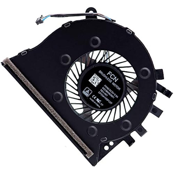 CPU COOLING FAN COOLER FKN0 DFS541105FC0T REPLACEMENT FOR HP 17-BY 17-CA 17-CA0046CL 17-BY000 17-BY0000TX 17-BY0053CL L22531-001 - Image 3