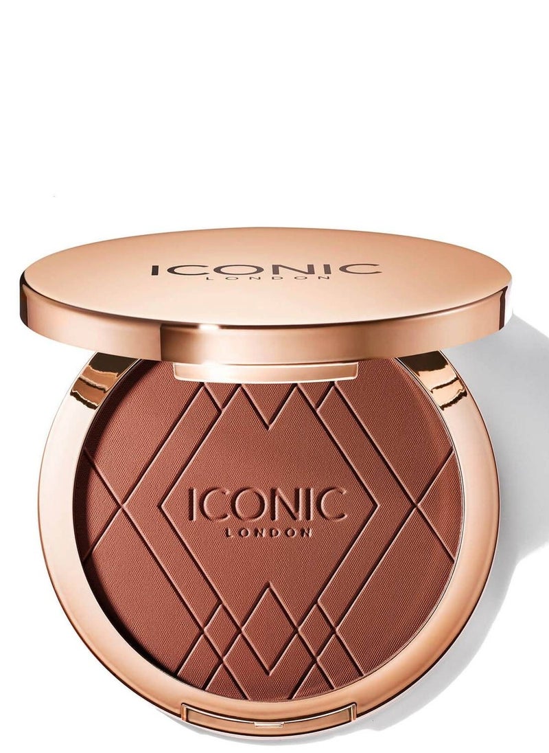 ICONIC LONDON ULTIMATE BRONZING POWDER 17G WARM DEEP BRONZE 