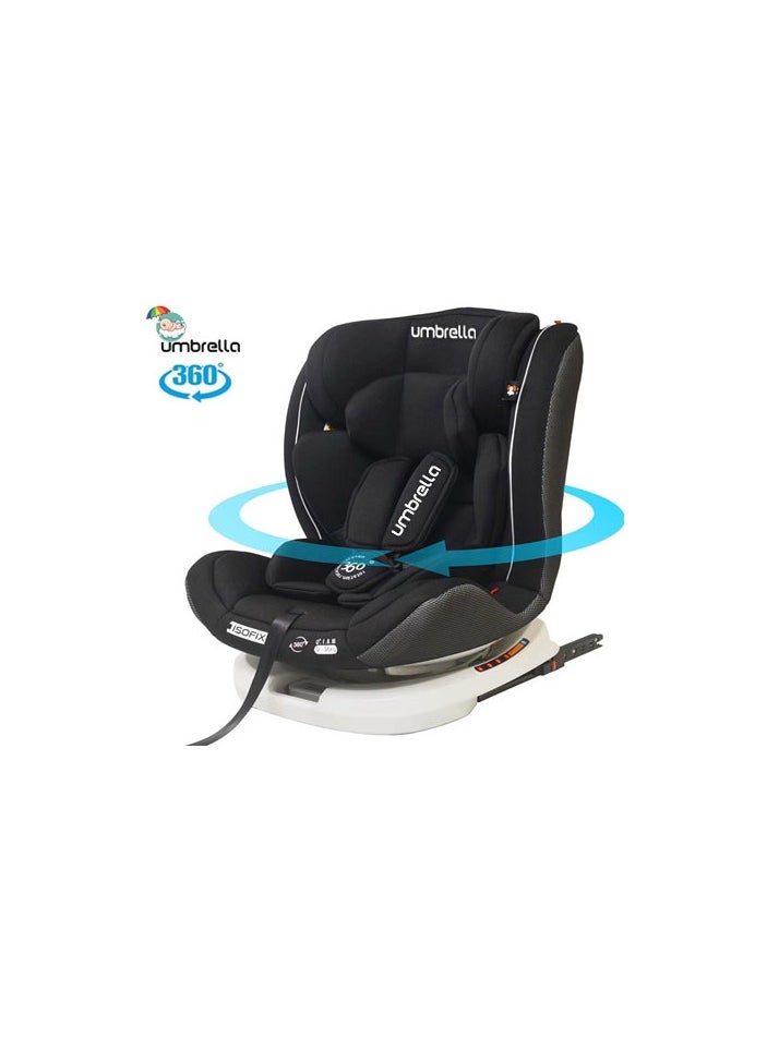 مقعد سيارة امبريلا أيزوفيكس 360 درجة (اسود) - pzsku/Z41549EC337121F90527EZ/45/_/1725880160/9820fe24-f98f-4341-83bd-3907af729895