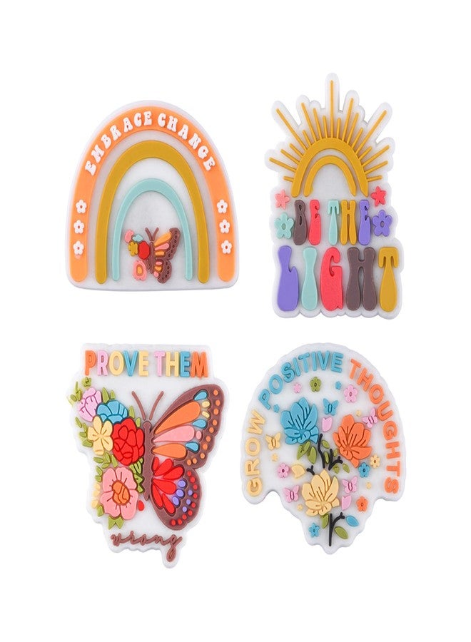 XQNB - Energy Shoe Charms for Smile Confidence Shoes Decoration Charm for Girls Boys Kids Wen Women Party Favor - Image 3