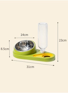 Kidle Cat Bowl Dog Water Feeder Bowl Kitten Drinking Fountain Food Dish Pet Bowl  - Image 3