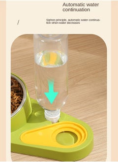 Kidle Cat Bowl Dog Water Feeder Bowl Kitten Drinking Fountain Food Dish Pet Bowl  - Image 4