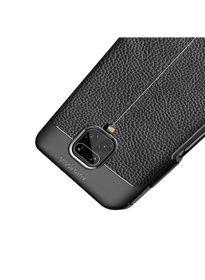erorex Case For Xiaomi Redmi Note 9 Pro Max Litchi Texture TPU Shockproof Case - Image 3