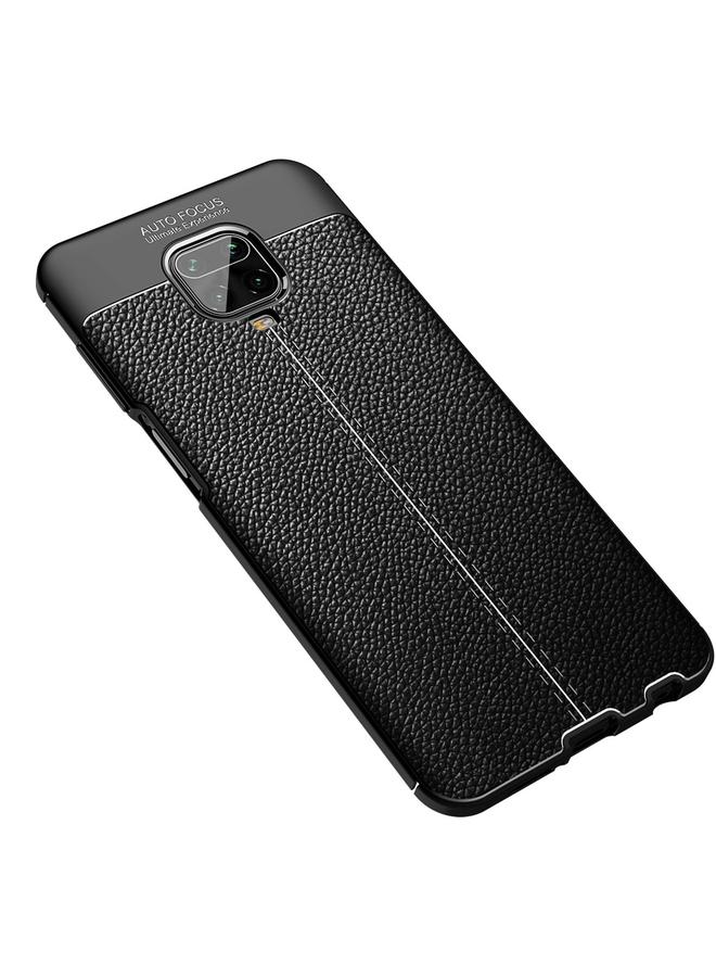 erorex Case For Xiaomi Redmi Note 9 Pro Max Litchi Texture TPU Shockproof Case - Image 2