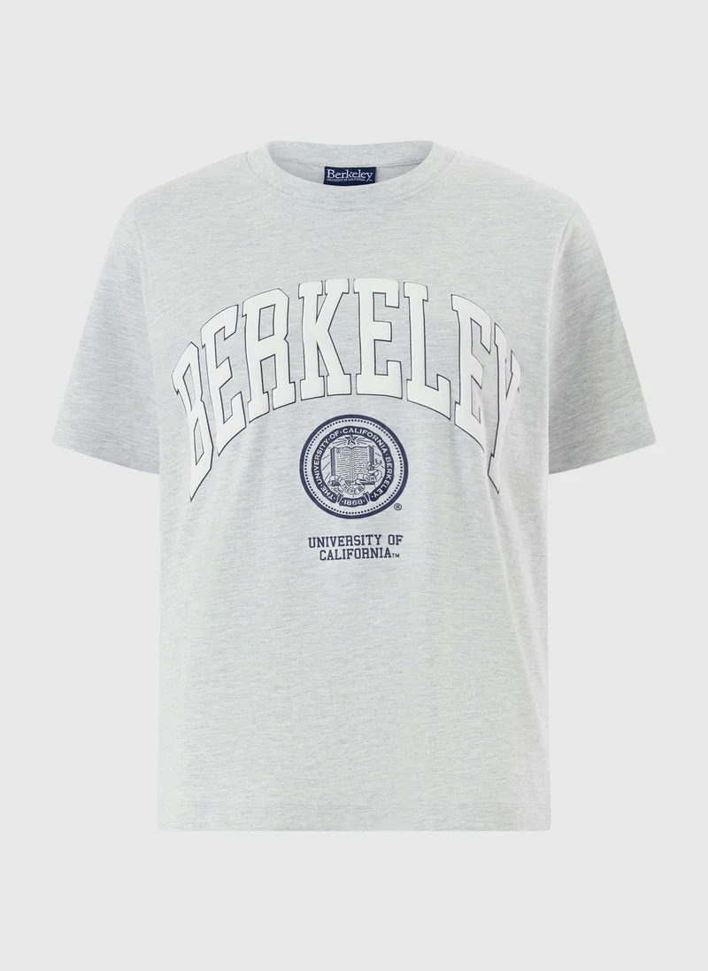 Matalan BerkleyT-ShirtIn Grey Marl