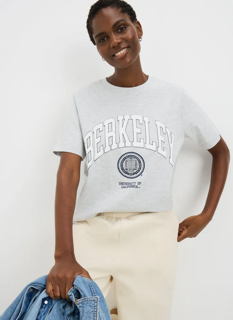 ماتلان BerkleyT-ShirtIn Grey Marl