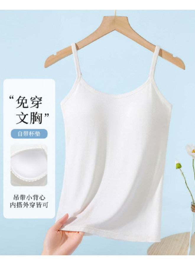 Moonbadi Slimming Women'S Camisole, Fashionable And Chic, Layering Or Outerwear, Backless Design Vest - Image 1
