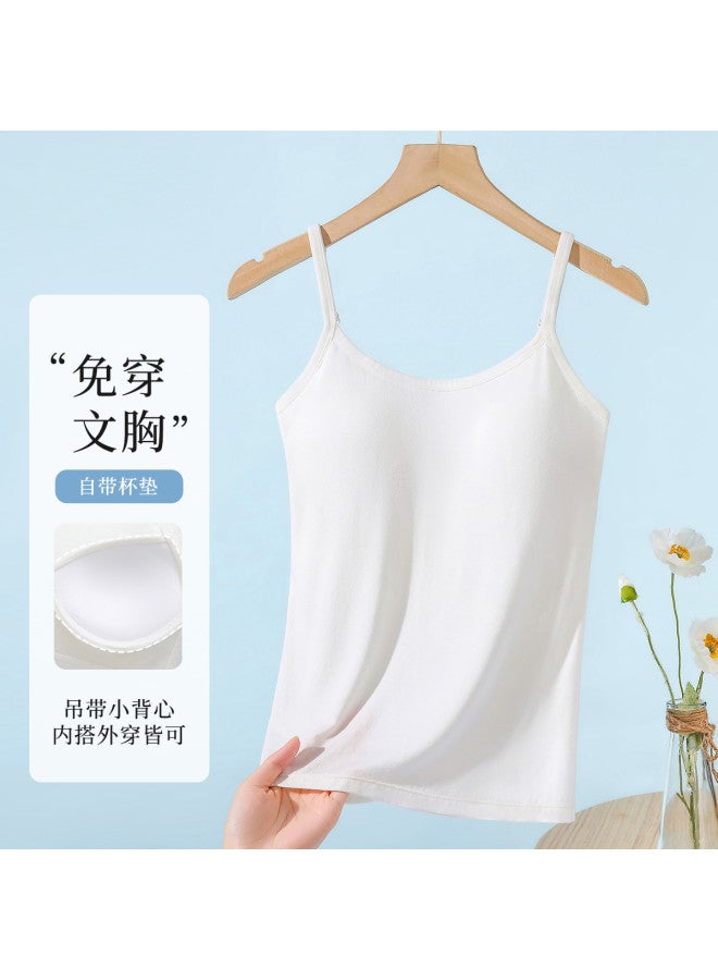 Moonbadi Slimming Women'S Camisole, Fashionable And Chic, Layering Or Outerwear, Backless Design Vest - Image 2