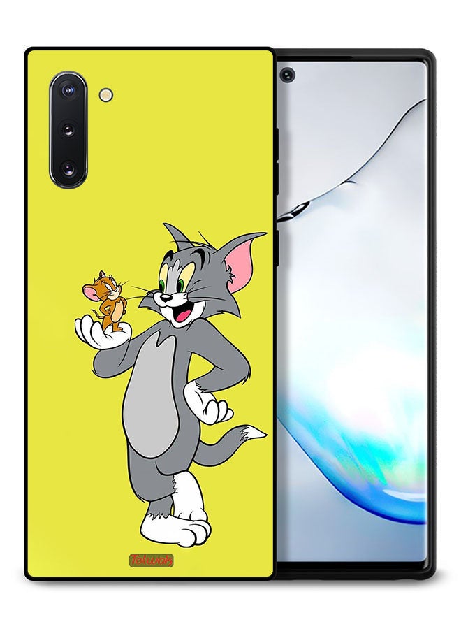 Tolwak Samsung Galaxy Note 10 Protective Case Cover Tom And Jerry - Image 1