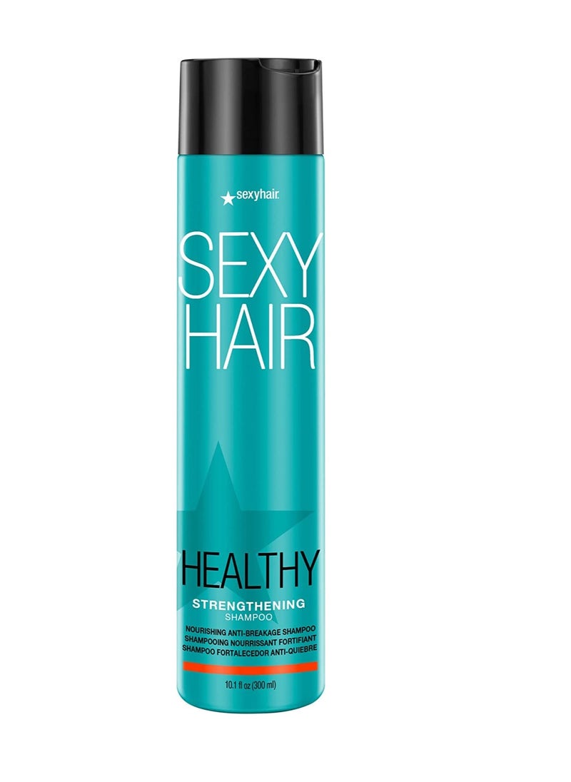 Sexy Hair SexyHair Healthy Strengthening Anti-Breakage Shampoo/Conditioner | Helps Provide Strength and Flexibility to Damaged Hair | SLS and SLES Sulfate Free  - Image 1