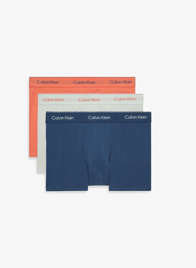 CALVIN KLEIN Relaxed Fit 3-Pack Trunks