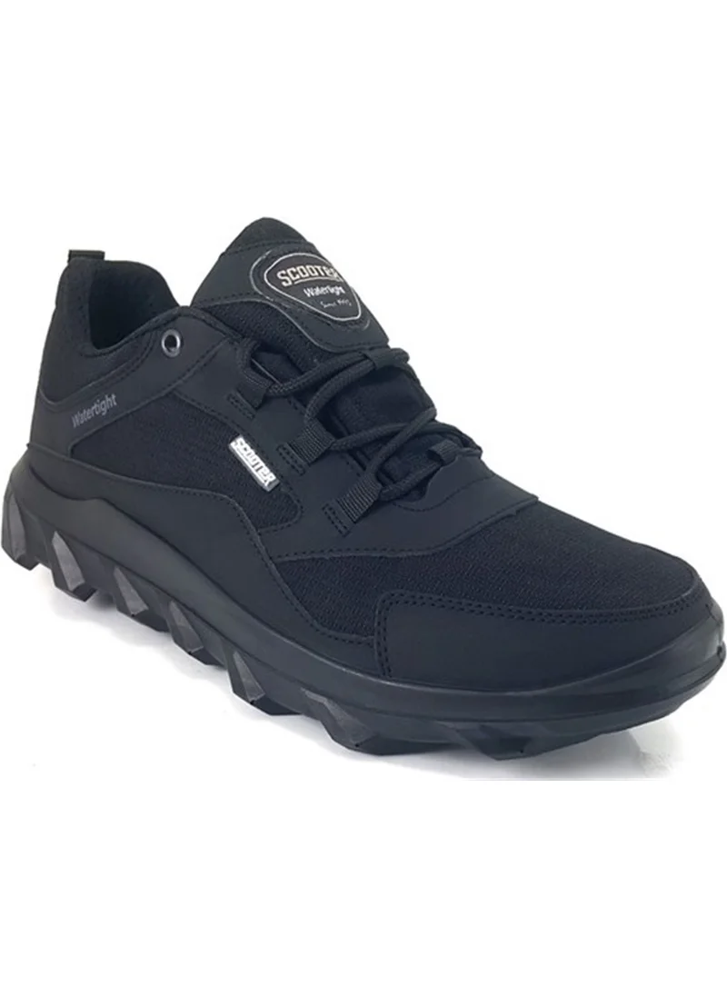 Scooter  7201 Casual Waterproof Men's Shoes-Black