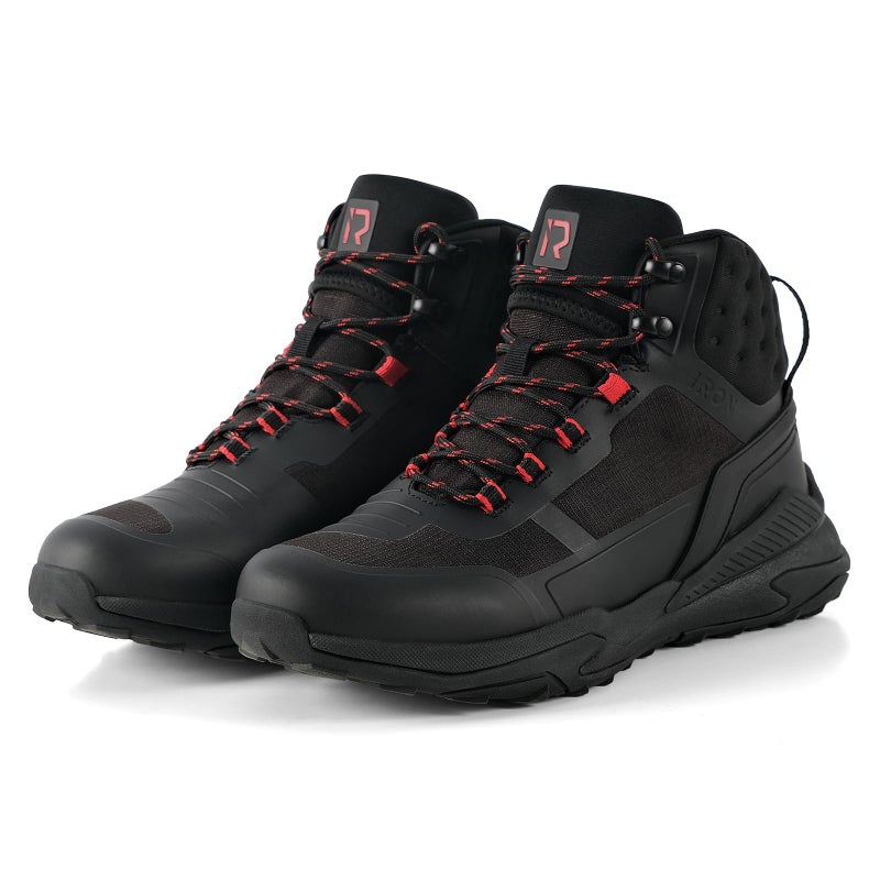 RIDEIRON Waterproof Motorcycle Shoes, CE Certified, Anti-Slip Casual Motorcycle Riding Boots with Ankle Support, Shift Pad 10.5 - Image 1