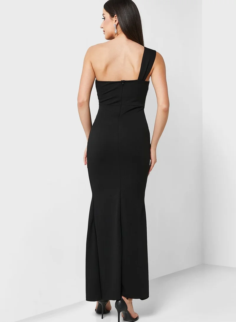 Ella Limited Edition One Shoulder Dress With Slit