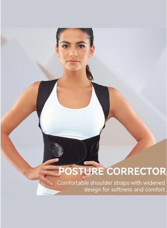 Adjustable Posture Corrector Belt for Men and Women - Breathable Back Brace & Straightener for Spine Support, Hunchback Correction, and Neck Pain Relief - Image 3