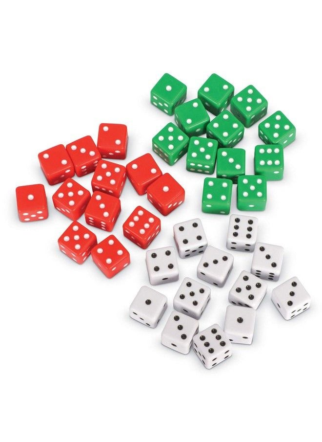 Learning Resources - Dot Dice Math Manipulative Probability Dice Board Game Dice Set Of 36 Ages 3+ - Image 1