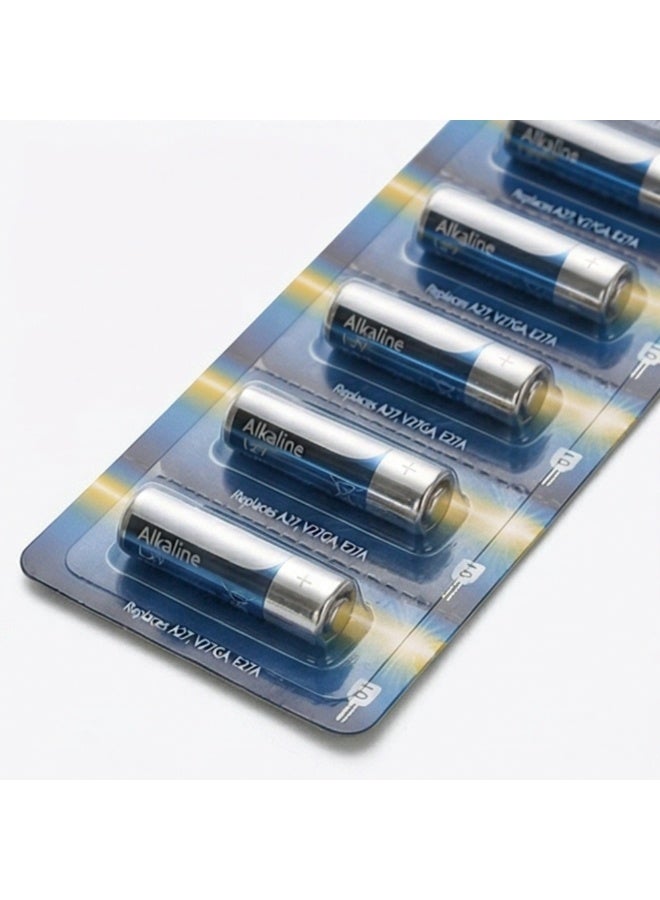 Generic A27 12V Alkaline Battery 5-Pack for Key Fobs and Remotes - Image 3