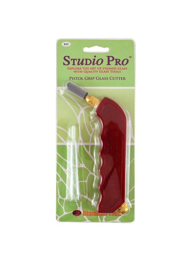 Studio PRO - 653 Pistol Grip Glass Cutter with Oil Reservoir - Image 1