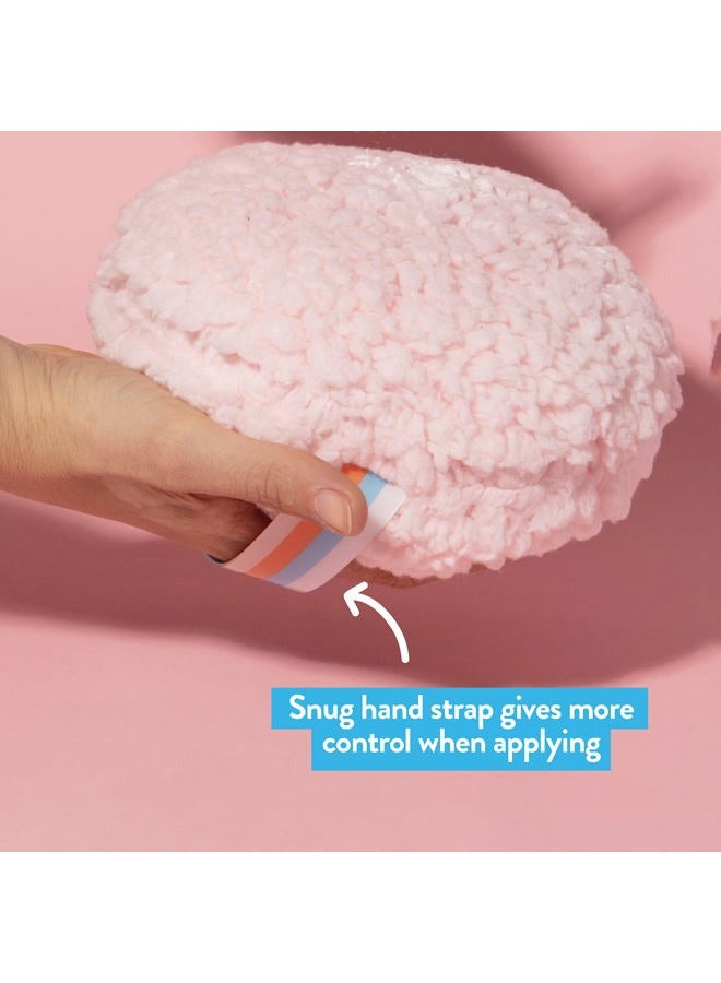 Megababe موزع بودرة الجسم - وسادة غبار | حجم كبير (6” × 3”) وسادة بودرة | البودرة تباع بشكل منفصل - Image 4