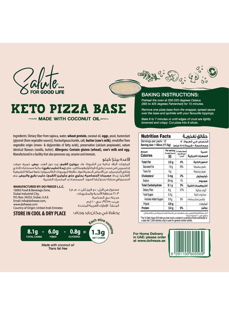 BeFit Keto Salute Low Carbs Pizza Base - Image 5
