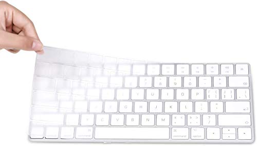Oaky Premium Keyboard Cover Skin for iMac Tablet, Laptop, Magic Keyboard MLA22LL/A A1644 TPU Keyboard Skin Protector US Layout , 4.72 x 12.59 x 0.78 inches - Image 1