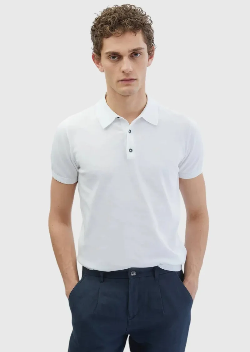 RAMSEY White Knitwear