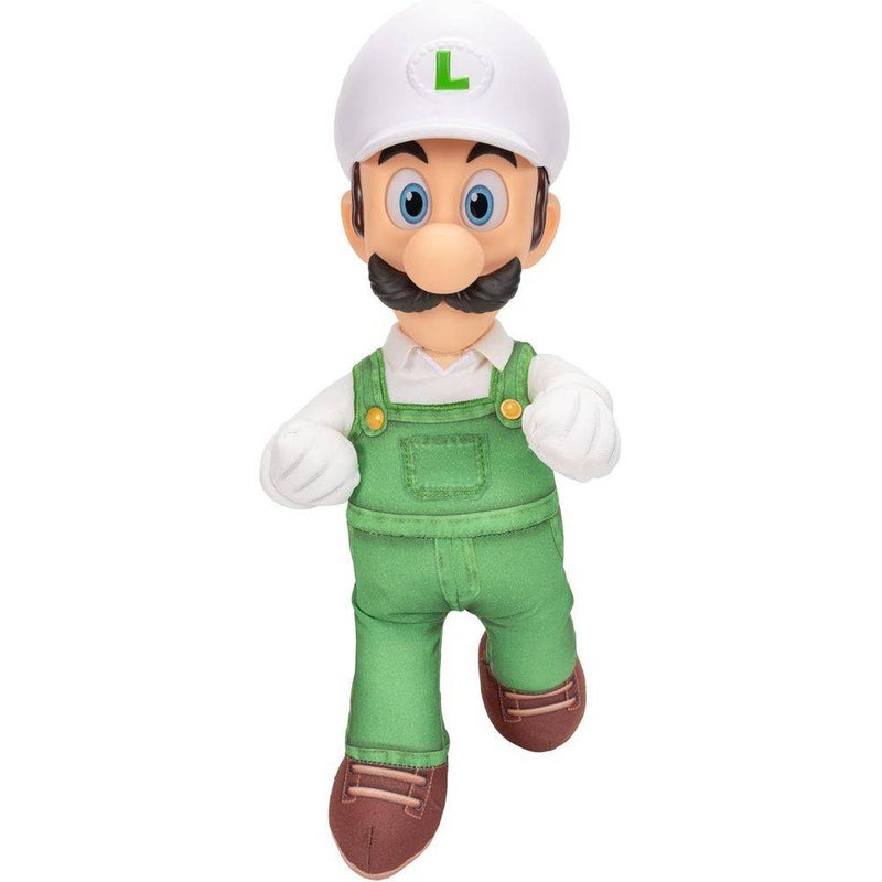 Nintendo The Super Mario Galaxy Movie Fire Luigi Plush Toy (38 cm, Green) - Image 2