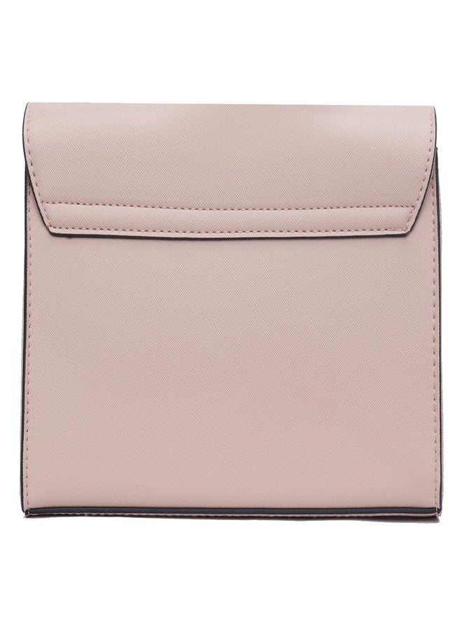 KKXIU Women Elegant Faux Leather Evening Envelope Clutch Purse Foldover Bags for Party Wedding Prom (A-Pink) - Image 5