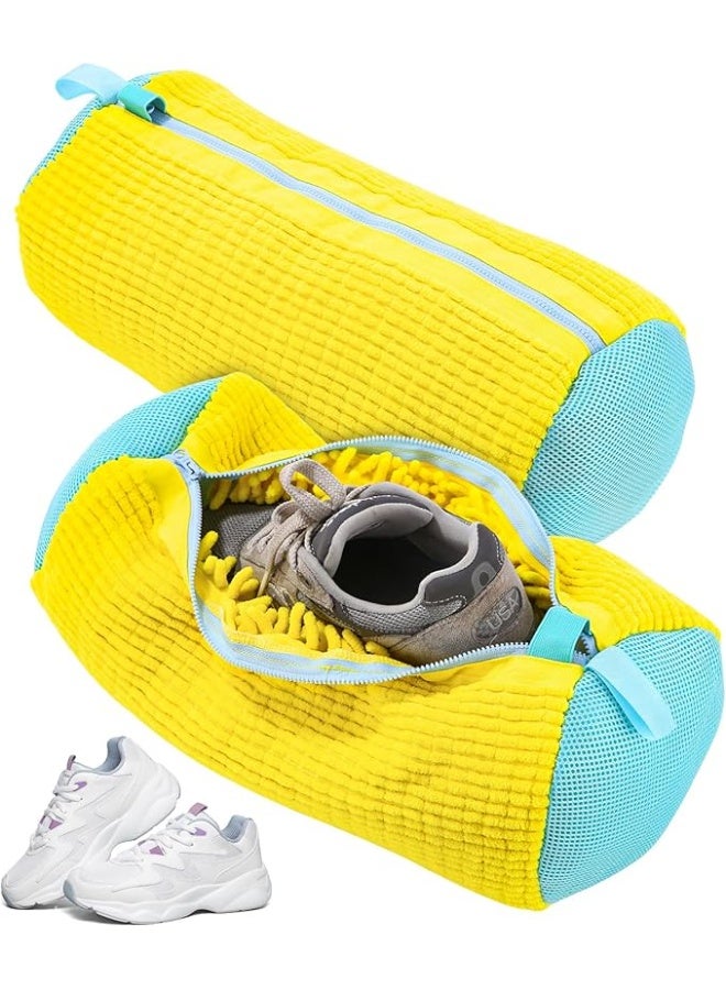 Shoe, Boot, and Sneaker Washing Bag - Washing Machine Bag - Reusable and Hangable Shoe Washing Bag for Washer and Dryer, Washing Machine Shoe Bag for All Types and Sizes of Shoes Multiple Colors - Image 2