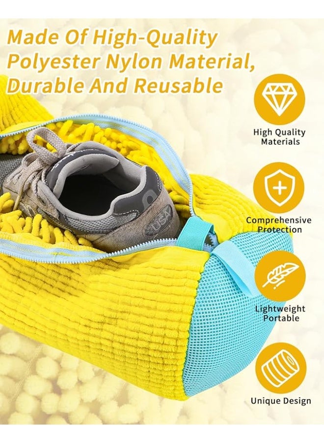Shoe, Boot, and Sneaker Washing Bag - Washing Machine Bag - Reusable and Hangable Shoe Washing Bag for Washer and Dryer, Washing Machine Shoe Bag for All Types and Sizes of Shoes Multiple Colors - Image 5