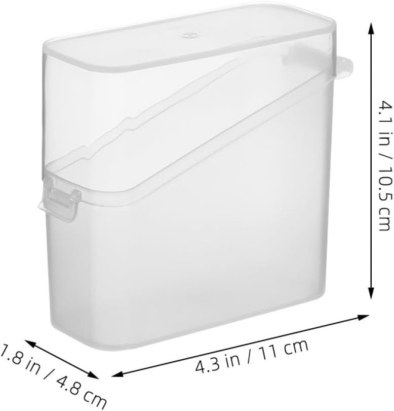 iplusmile 2pcs Food Storage Boxes with Lids for Refrigerator, Cheese Slice Container and Butter Dish Set, Kitchen Organization Holder and Keeper - Image 2