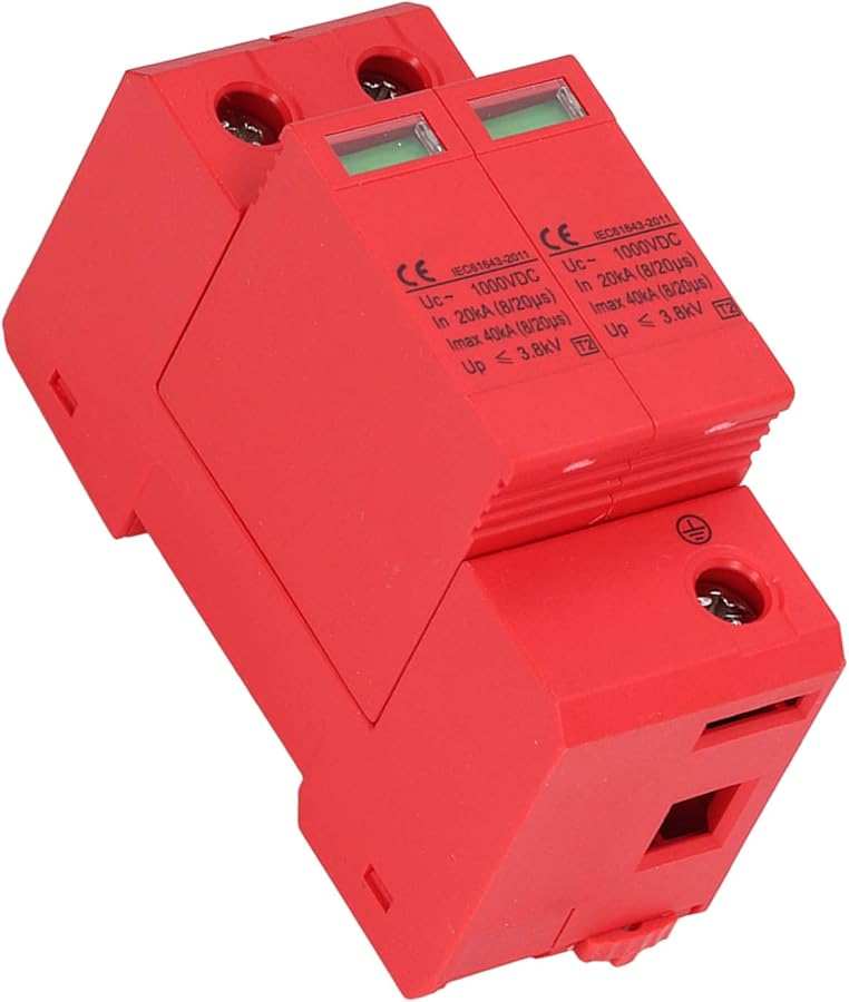 واقي من زيادة التيار المستمر للطاقة الشمسية 1000 فولت تيار مستمر 40 كيلو فولت قطبين مدمج مع تحرير الأعطال - Image 3