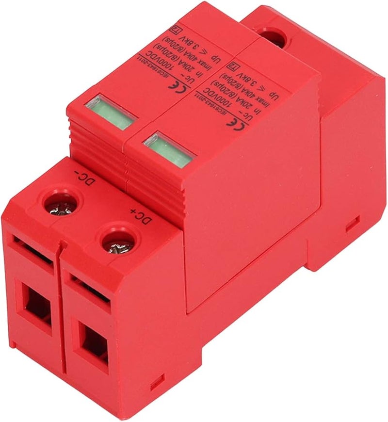 واقي من زيادة التيار المستمر للطاقة الشمسية 1000 فولت تيار مستمر 40 كيلو فولت قطبين مدمج مع تحرير الأعطال - Image 4