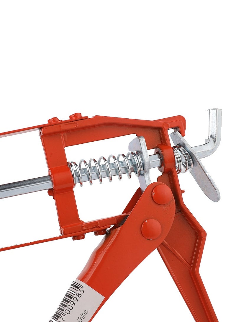 LAWAZIM Caulking Gun I -Orange- Durable Manual Silicone Sealant Tube Applicator Adhesive Cartridge Caulk Dispenser with Smooth Trigger - for Professional Construction Projects and DIY Home Repair - Image 3