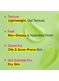 Dot & Key Dot & Key CICA Calming Skin Renewing Night Gel | For Oily, Acne Prone And Sensitive Skin | Night Cream with Niacinamide, Green Tea & Hyaluronic | Fades Blemishes & Dark Spots | 25ml  - Image 4